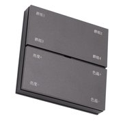 TUYA App Control, Color & Brightness Adjustment, Wireless Switch 8-Gang Smart Light Dimmer