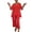 Red M, variant on 2 Pcs/Set Fall Spring Women T-shirt Pants Set Half Sleeves V Neck Rippe Top Elastic Waist Sequin Trousers OL Commuting Sport Pantsuit Outfit