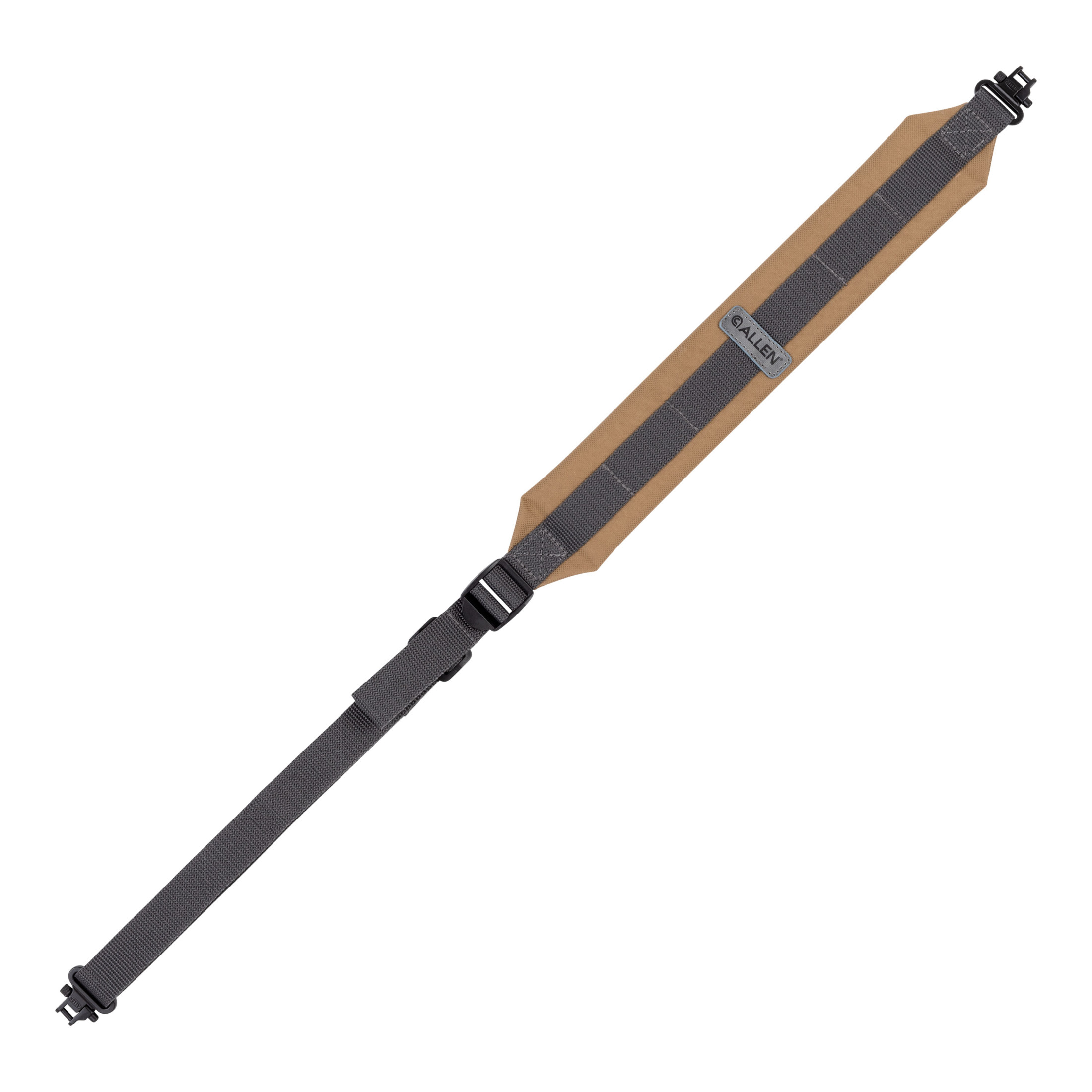 Allen Company Durango Two-Point Padded Sling W/ Swivels, Holds 500Lbs., Fde