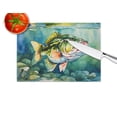 thumbnail image 4 of Largemouth Bass Glass Cutting Board Large 12 in x 15 in, 4 of 5