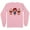 Pink, variant on Horror Doll Coffee Long Sleeve Shirt Unisex Large White