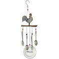 thumbnail image 2 of Sunset Vista Designs 92153 Farmhouse Wind Chime, 28-Inch, Rooster, 2 of 2