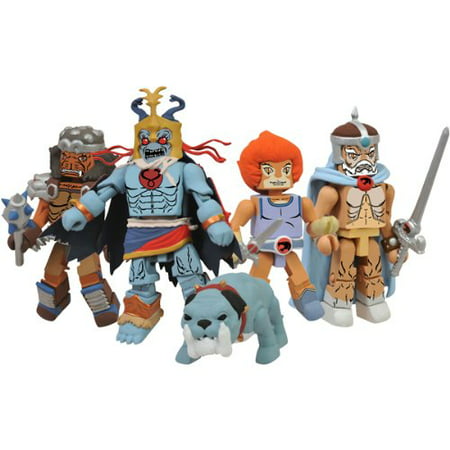 Classics Series 4 Minimate Figures, Set of 4, Set of 4 miniature figures with accessories By ThunderCats
