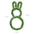 thumbnail image 3 of Fraser Hill Farm 24-inch Boxwood Bunny Wreath, 3 of 19