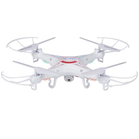 RC 6-Axis Quadcopter Flying Drone Toy With Gyro and Camera Remote