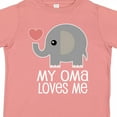 thumbnail image 4 of Inktastic My Oma Loves Me Grandchild Boys or Girls Toddler T-Shirt, 4 of 5