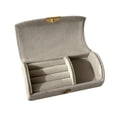 thumbnail image 3 of Caja de joyería Fernando organizador de almacenamiento Gris claro, 3 of 8