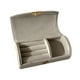 thumbnail image 3 of Joyero Organizador de almacenamiento de joyas Caja de recuerdos Mini viaje multifuncional Gris claro, 3 of 9