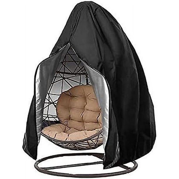 Cubierta para muebles Columpio de cáscara de huevo para exteriores Cubierta impermeable Muebles para exteriores Cubierta protectora para silla colgante de jardín para silla de patio al aire libre