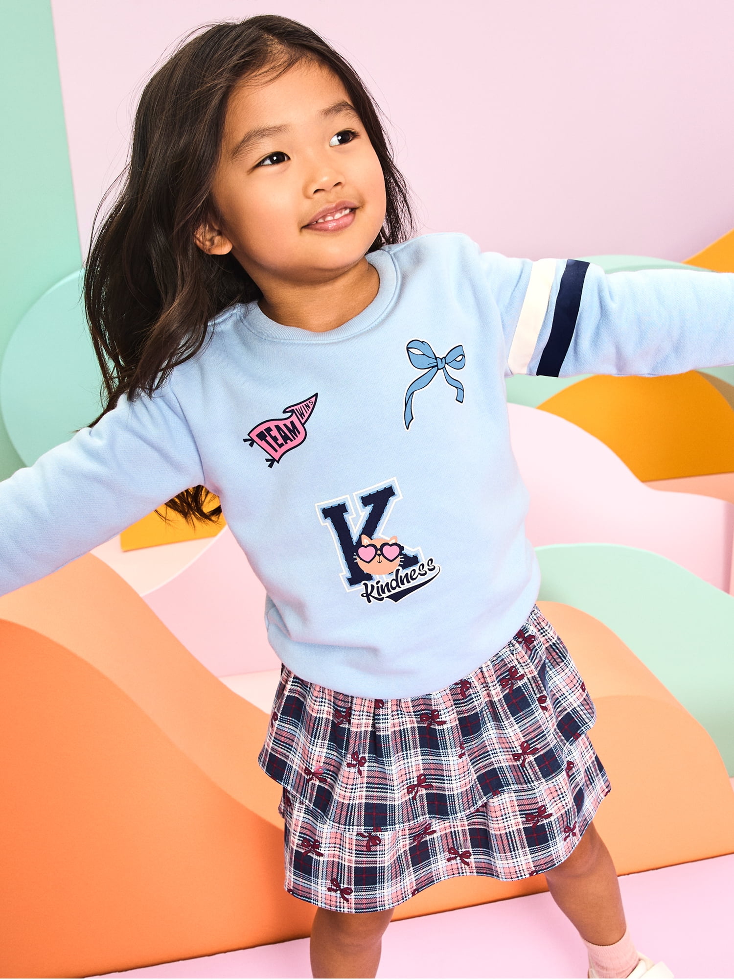 Garanimals Baby & Toddler Girl 6-Piece Kid Pack Outfit Set, Sizes 0-6T