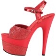 thumbnail image 3 of Women's Pleaser Adore 709-2G Ankle Strap Sandal, 3 of 5