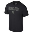 thumbnail image 2 of Men's Colosseum Black Michigan State Spartans Color Pop Active Blend T-Shirt, 2 of 3