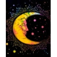 thumbnail image 3 of Sun Moon Tapestry Wall Hanging Stars Space Psychedelic Black and White Wall Tapestry Wall Tapestry for Bedroom Home Wall Décor 30 X 40 Inches, 3 of 4