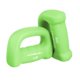 thumbnail image 2 of Gymenist Juego De 2 Mancuernas De Neopreno Con Forma De Mano Para Ejercicio, Correr, Caminar, Cardio, Par (3 Libras, Verde), 2 of 5