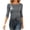 Gray, variant on Women's Half Sleeve T Shirts Boat Neck Casual Tee Shirt Fall Basic Shirt Slim Going out Shirts for Women