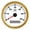 Gold white, variant on 85mm Boat Tachometer 0~6000 RPM Tacho Gauge Meter Gauge Digital Hourmeter Marine Outboard Engine Motor Generator 9-32V ,Easy to Install