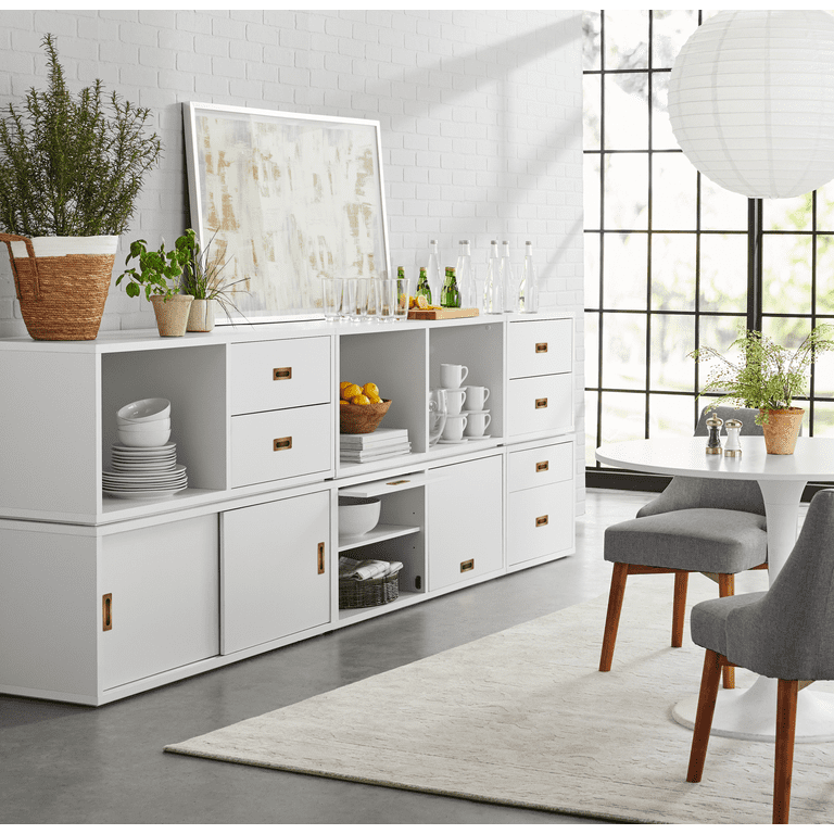 Better Homes Gardens Ludlow Convertible File Cabinet White