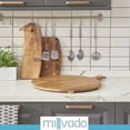 thumbnail image 4 of Millvado Ergonomic Stainless Steel Utensil Set - 6 Kitchen Tools: Spoon, Turner, Ladle, Masher, 4 of 5