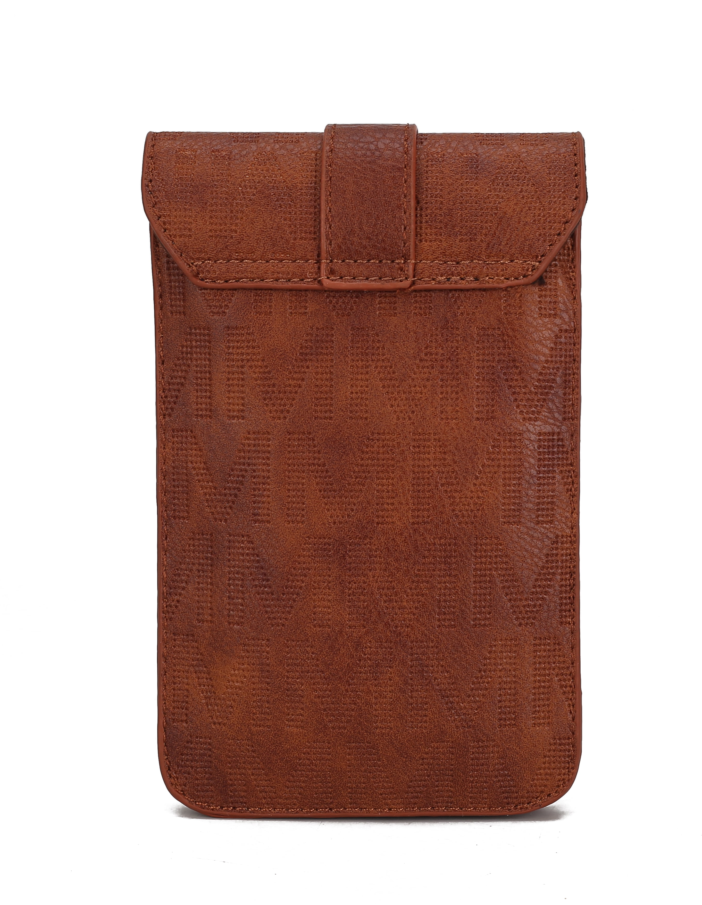 MKF Collection Women's Wallet, Cell Phone Purse Crossbody Handbag by Mia K - Chocolate
