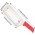 thumbnail image 2 of Cabbage Chopper Shredder, 2 Pack Cabbage Cutter Knife with  Stainless Steel Blades, Black & Red Handle for Coleslaw, Sauerkraut, Slicing, 2 of 5