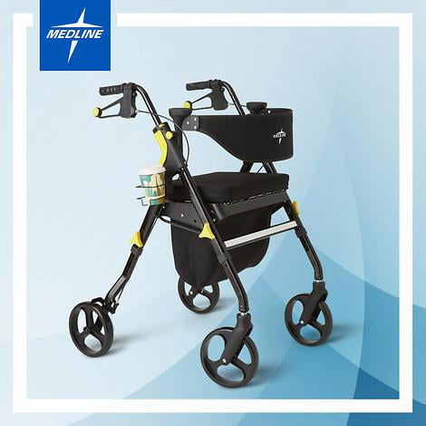 Medline Empower Rolling Walker - Walmart.ca