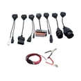 thumbnail image 3 of Cable de diagnóstico,Kit de cable adaptador de conversión OBD2 con cable de alimentación,Juego completo de 8 cables de diagnóstico para coche estables,Adaptador convertidor de diagnóstico, 3 of 8