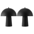 thumbnail image 4 of Safavieh Serra 15" Modern Resin Table Lamp, Black, Set of 2, 4 of 5