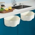 thumbnail image 5 of Werulen Kitchen Appliance Storage Up To 65% Off White Plastic Storage Bins For Pantry Organization With Four Handles, 5 of 6