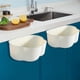 thumbnail image 5 of Contenedores de plástico con asas para organizar la despensa | Organizador multiusos para cocina y baño | Contenedor abierto de 23 x 18 x 9 cm para uso en casa y oficina, 5 of 6