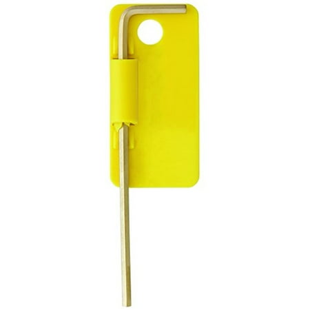 UPC: 0037231391645 | Bondhus 39164 Tag&Barcode 5mm Hex Tip Key L-Wrench w/GoldGuard Finish 119mm