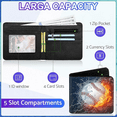 thumbnail image 5 of Wallet for Teens, Cool Football Wallet for Boys Ages 12+, Funny Leather Bifold Rfid Blocking, Coin Pocket Id Window for Teen Men Youth Guys Birthday Christmas Gifts, 5 of 6