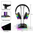thumbnail image 2 of Support de Casque RGB, Support de Casque de Bureau Durable, 2 of 8