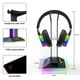 thumbnail image 2 of Soporte para auriculares RGB Base antideslizante Soporte para auriculares para juegos Soporte de pantalla duradero para PC Accesorios para juegos, 2 of 9