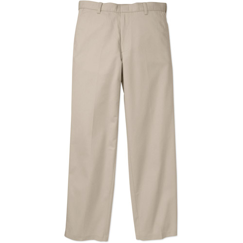 Men's Flat Front Pants - image 1 of 4