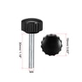 thumbnail image 2 of Uxcell Knurled Clamping Knobs Threaded Stud Head Thumb Screws Hand Stud Knobs M4x16mmx30mm, 2 of 5