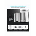 thumbnail image 4 of 6L 1.6 Gallon Larger Pure Water Purifier Filter For Home Table Countertop, 900W Glass Pot Distilled Maker, Stainless Steel Interior Drinking Machine To Make Clean Waters, Silver, 4 of 10