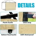 thumbnail image 4 of 10x10 Canopy Sidewalls, Beige, Waterproof & Windproof, 2 PCS for   Canopy, 4 of 6