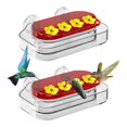 thumbnail image 1 of Comedero para colibríes de ventana Redboat, paquete de 2, 300 ml, plástico, 1 of 6