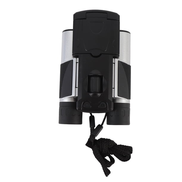 Binoculares 12x32 Con Cámara, Binoculares Para Adultos, Pantalla A Color De 2 Pulgadas, Grabadora De Video Y Fotos De 48MP 2.5K Con Zoom Digital 8x, Binoculares Digitales Para