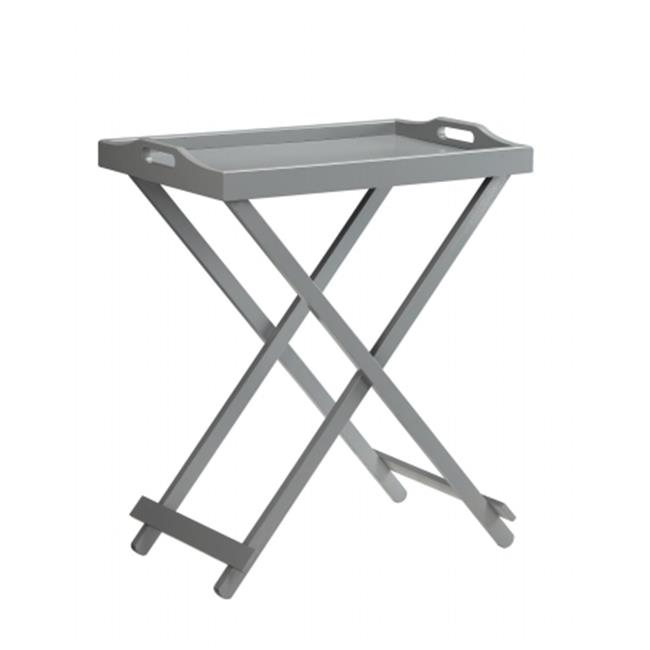 Folding Tray Table, Gray