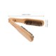 thumbnail image 5 of FELTECHELECTR Peine de madera contrachapada para cabello de cerdo, peine de madera para alisar el cabello, peine de uso diario (caqui), 5 of 7