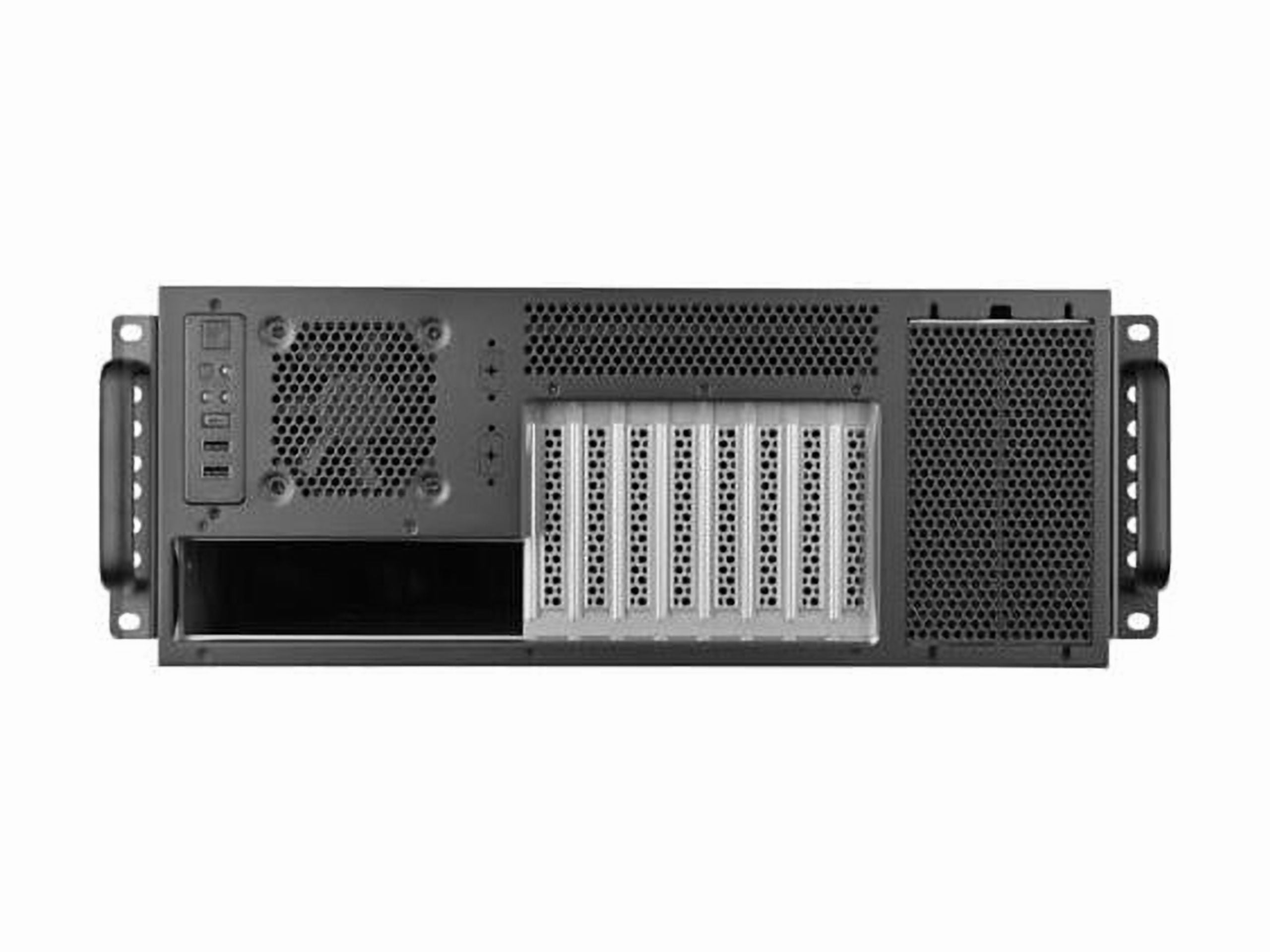 SilverStone Technology RM46-502-I 4U Interchangeable Rackmount Chassis with Front Accessible Expansion Slots  SST-RM46-502-I