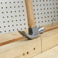 thumbnail image 3 of WorkPro 7 Oz Wooden Claw Hammer,Forged Steel Head, 3 of 6