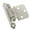 Satin Nickel, variant on Amerock Self-Closing Cabinet Hinge - Satin Nickel - 2 Pack, 3/8 Inset, Face Mount