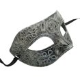 thumbnail image 2 of Minnieouse Media cara Ojos Antiguo Delicado Mascarada Mardi Gras Ball Maquillaje Fiesta Rendimiento Decoraciones Cubiertas Regalos Halloween Ropa, zapatos y accesorios Miscelánea plata antigua Minnieouse AP010206-01B, 2 of 6