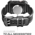 thumbnail image 3 of [Unicorn Beetle Pro] Designed for Watch Series 6/SE/5/4 [40mm], Rugged Protective Case with Strap Bands (Black), 3 of 6