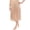 Nude, variant on Plus Size Half Slip 28" 2-Pack