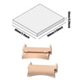 thumbnail image 3 of Conector de correa adaptador de conexión para Galaxy Watch 6 5 4 (oro rosa) Likrtyny Para estrenar, 3 of 7