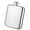 Silver, variant on 7oz Stainless Steel Square Liquor Flask With Secure Screw Lid, Leakproof Small Pocket Hip Flask For Camping And Picnics Outdoor