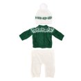 thumbnail image 3 of Accesorios De Fotografía Para Recién Nacidos, Traje De Fotografía De Bebé De Navidad De Bautismo Cómodo Para Cumpleaños De Bebé Para Bautismo De Recién Nacido ANGGREK Verde, 3 of 8